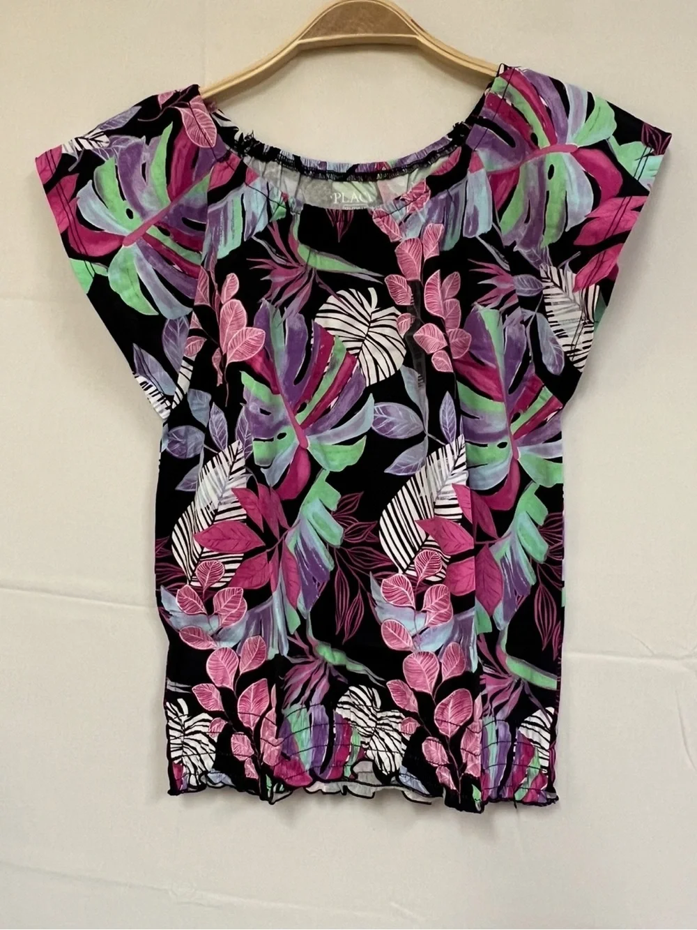 NEW the children’s place Girls Print Smocked Top multiple sizes